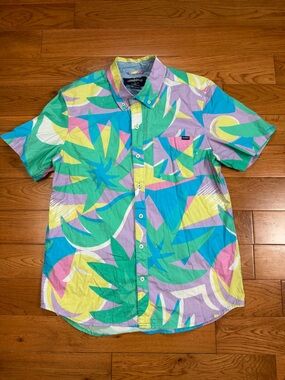 Chubbies ‘The Friday’ Button-Down Retro Style Shirt NWOT
